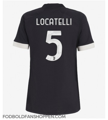 Juventus Manuel Locatelli #5 Tredjetrøje Dame 2023-24 Kortærmet